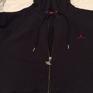 Air Jordan zip up sweatshirt